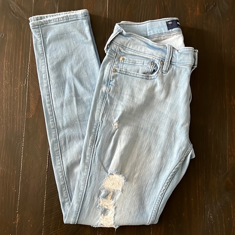 Hollister Men Distressed, Skinny Jeans, W 30 L 32